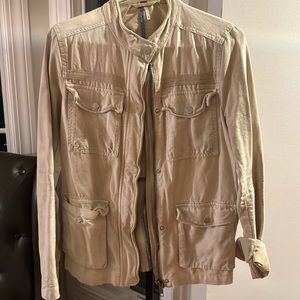 Free people tan jacket. Excellent condition